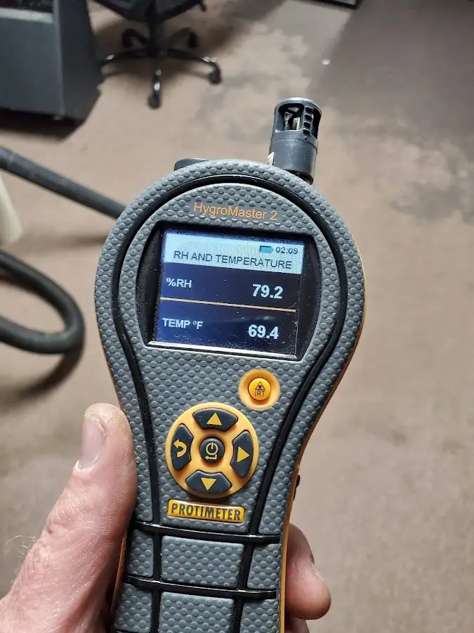 Moisture meter humidity assessment for Fire & Smoke Damage Restoration in Ketchikan