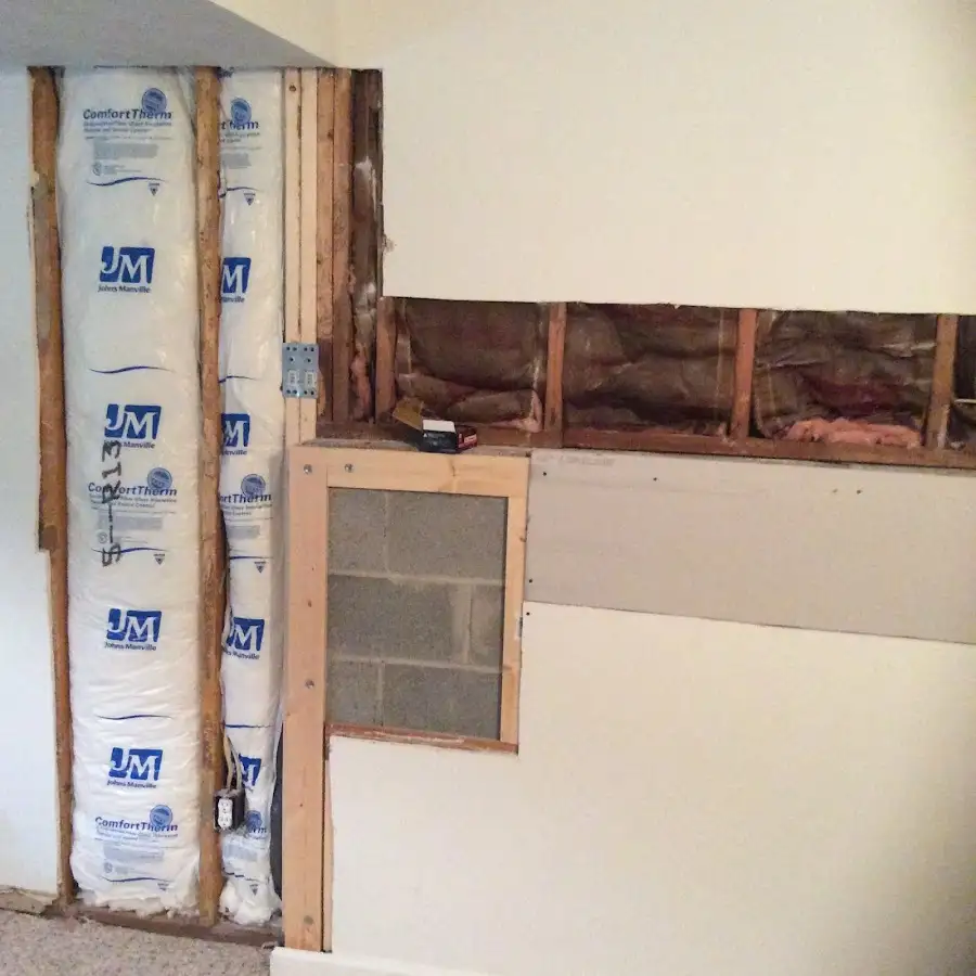 Wall insulation replacement during Odor Removal & Deodorization in Ketchikan